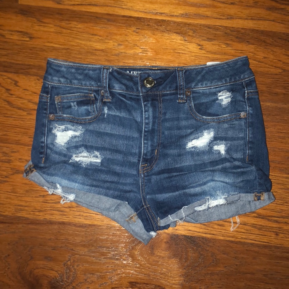 american eagle jean shorts